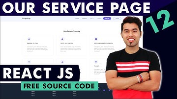 🔴Complete Our Services Page in Just 30Sec |  React Firebase JS Website Tutorial In Hindi #12