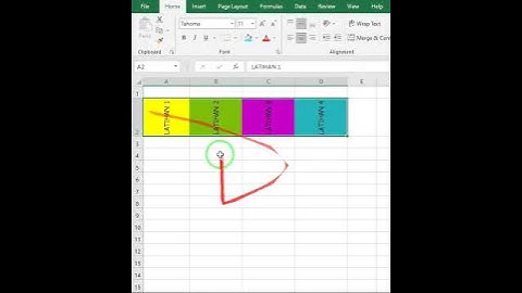 Cara Membuat Tulisan Ke Bawah di Excel #shorts #exceltutorial #exceltips