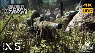 Call of Duty: Modern Warfare 4K HDR Realism Gameplay Part #8 Highway of Death Xbox Series X/S