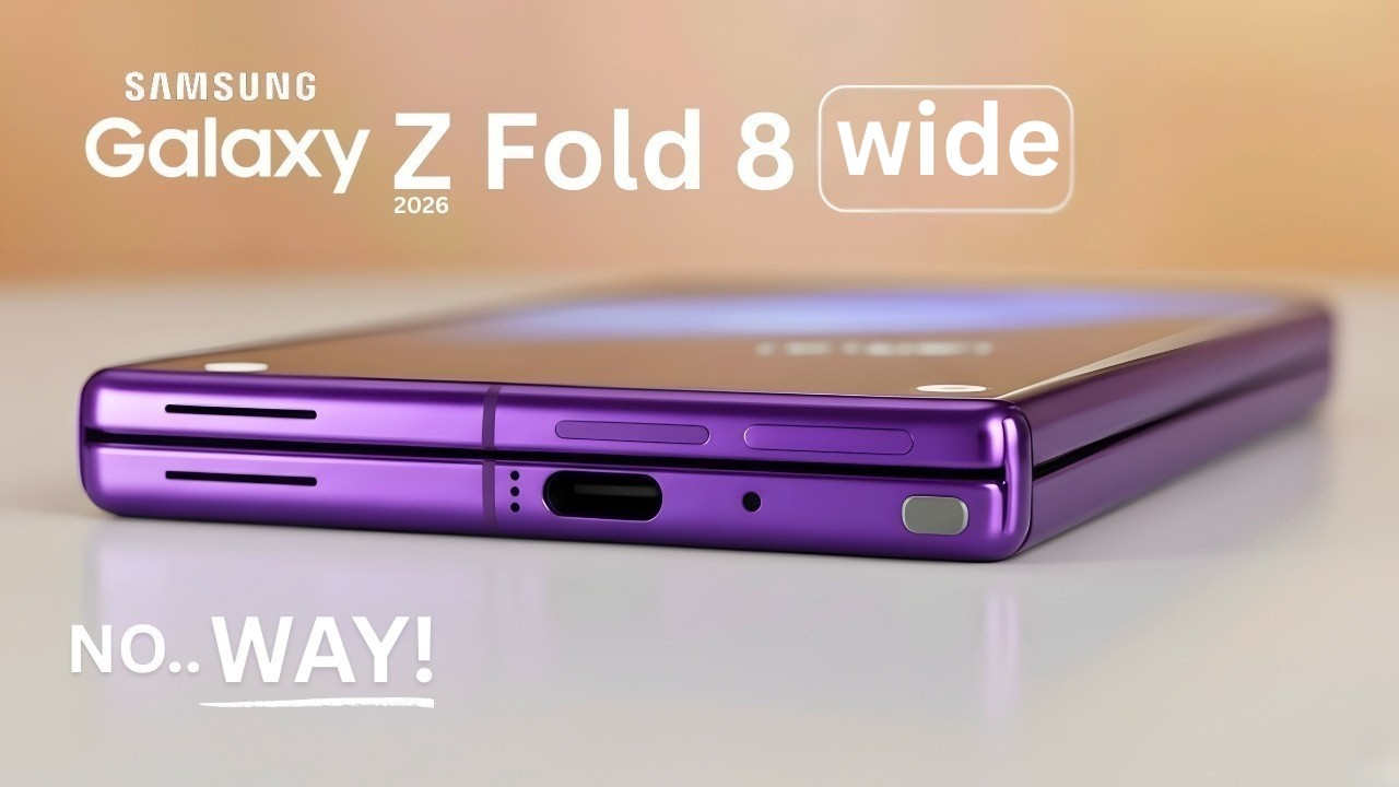 Samsung Galaxy Z Fold 8 Wide: самый смелый и лучший складной смартфон Samsung