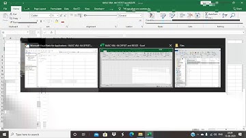 BASIC VBA  04 OFFSET and RESIZE