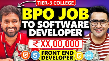 550% Hike 🔥 Journey from BPO Job to Software Development Job 💯 Tier-3 to Product Based Company 🔥
