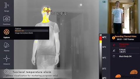 Workswell & CVUT - Together against CORONAVIRUS (thermal camera for fever scan)