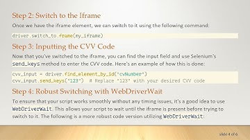 How to Switch to an Iframe in Selenium with Python Without an ID