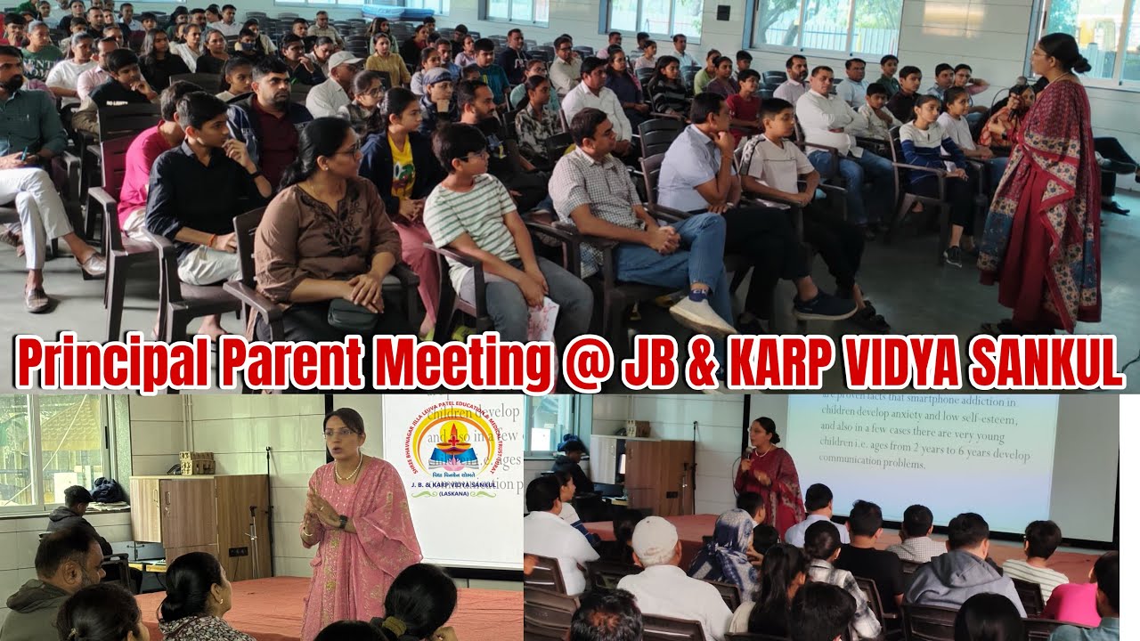 Behind Every Great School: This Meet Happened ✨Principal parents teachers meet 