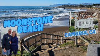 Our Stay at the Pelican Inn & Suites along Moonstone Beach, Cambria California.