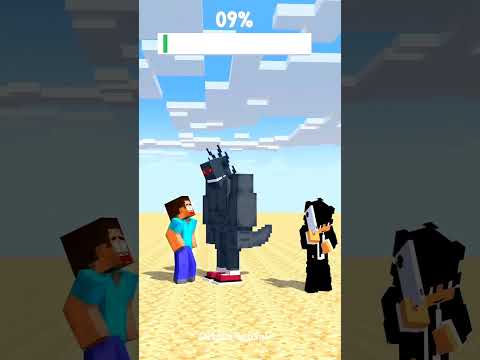 Can Luffy & Herobrine Escape The Giant Rock? 😨