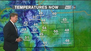 Moisture and cold temperatures return Thursday