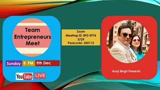 start up Entrepreneurship Opportunity Open meet