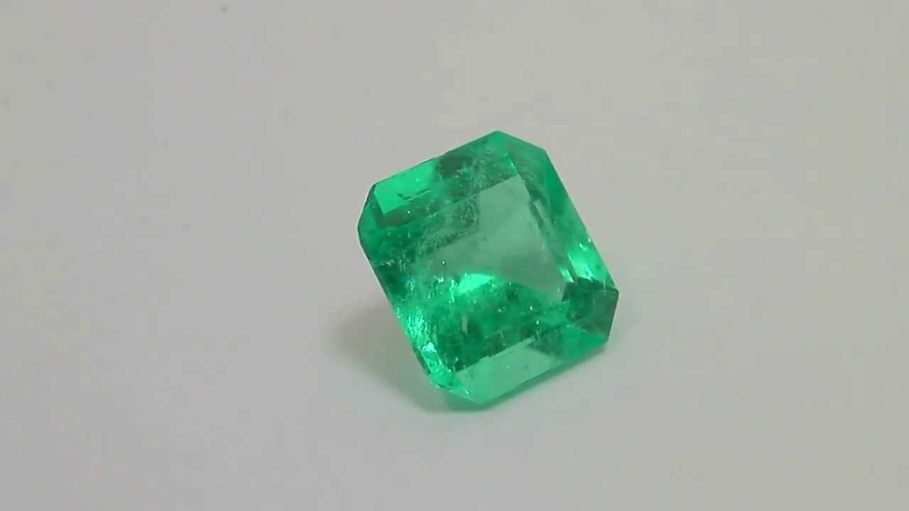 Batu Permata Emerald Zamrud Colombia 3 21cts Youtube