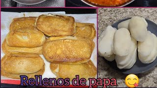 rellenos de papa con queso( a mi estilo)