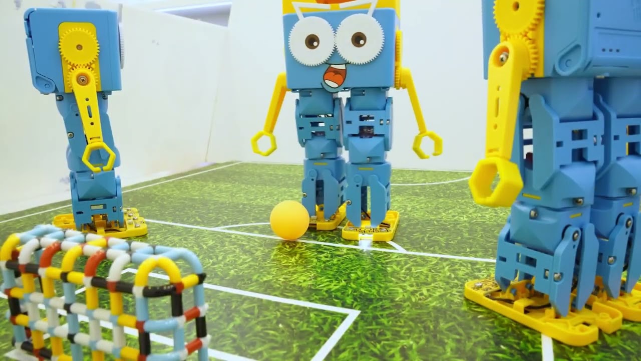 人氣STEM教具推薦｜編程教學玩具｜Marty the robot 世界杯足球賽編程示範