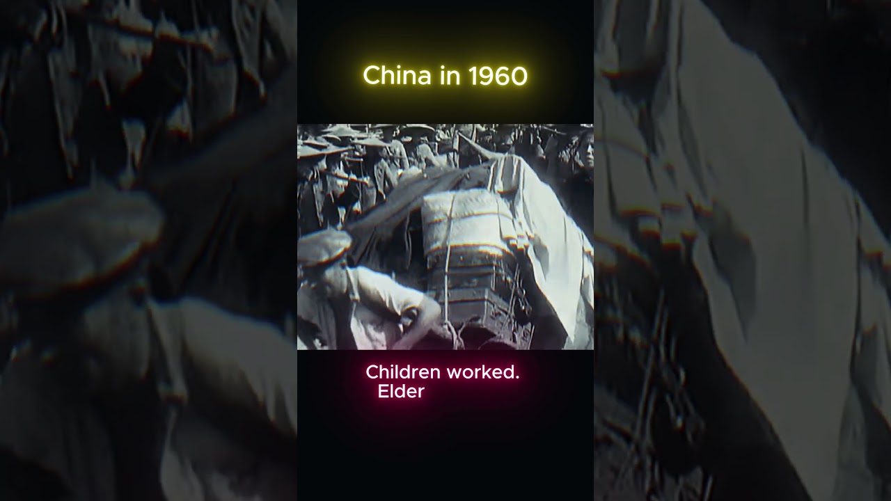 China Transformation ✨ (1960 vs NOW)