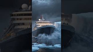 🚢 Massive Cruise Ship Hits Iceberg 😱 | Ultra Realistic AI Cinematic Disaster #computergraphics
