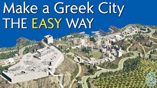 [4K] What Makes a City Skyline GREEK? 3D Art with Cities: Skylines | Skyline6