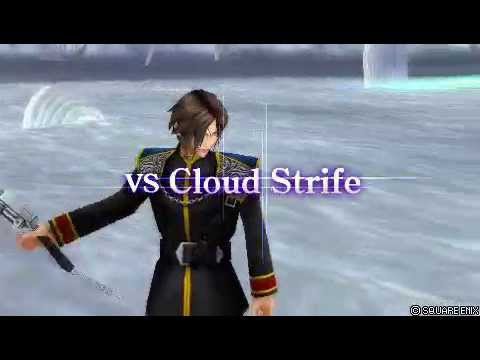 DDFF】DISSIDIA FINAL FANTASY スコールvsクラウド - YouTube