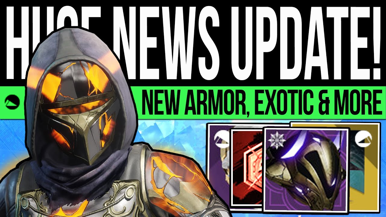 Destiny 2 | HUGE NEWS UPDATE! New ARMOR! Exclusive Exotics, Loot FARM, Event Glows, Future Quests