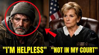 “Homeless Man Faces Jail — Judge Notices One Detail That Shocks the Court”