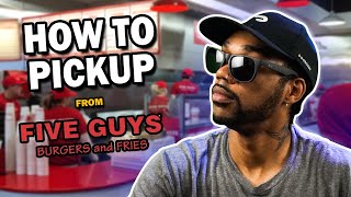 🍔🍟 FIVE GUYS PICK-UP & DROP-OFF 🚗︱#DOORDASH︱#GRUBHUB︱#UBEREATS