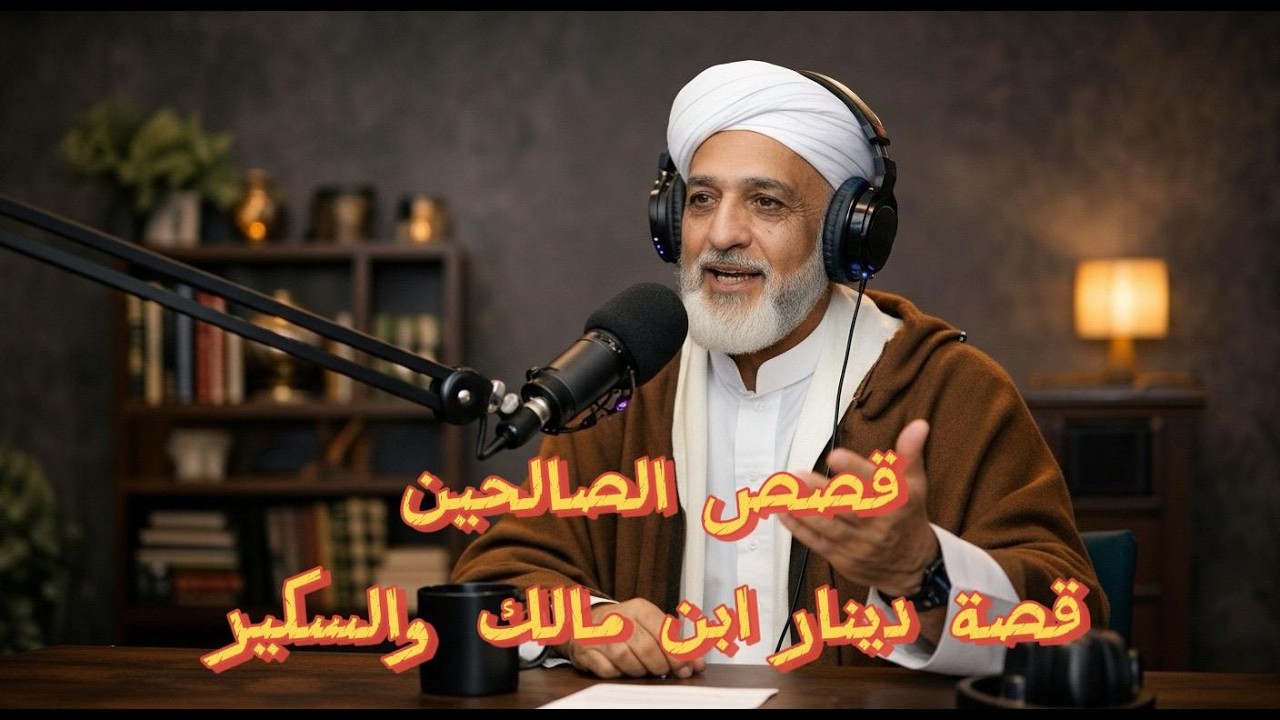 قصص الصالحين | قصة مالك بن دينار و سكران وجده في الطريق.