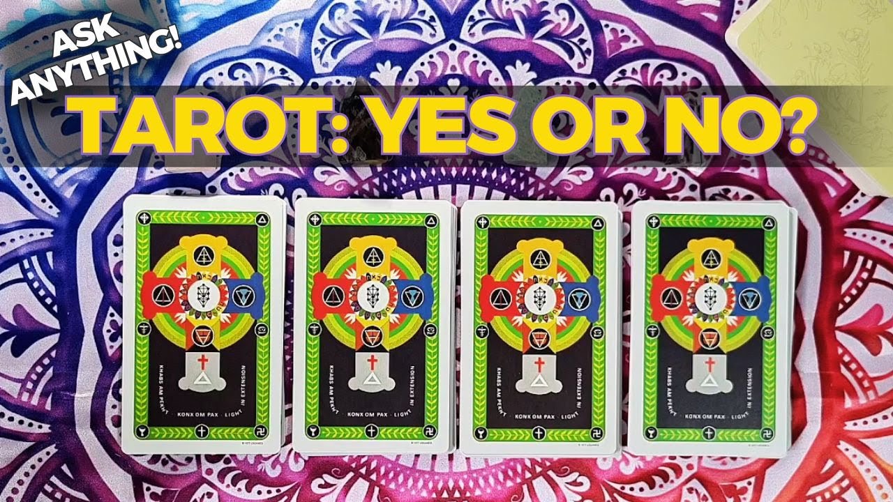 PICK A CARD: YES OR NO? + Advice | Tarot and Oracles Reading | Ask the ...