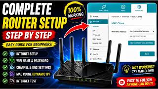 ✅ TP-Link Router Setup Using PC or Laptop | Step By Step Complete Guide screenshot 4