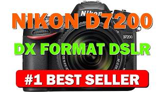 Nikon D7200 DX-Format DSLR w/ 18-140mm VR Lens (Black) - B00U2W4FTI