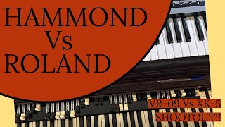 Roland VR09 Hammond XK 5 Shootout