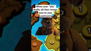 Ally betrayals in Risk #riskglobaldomination #riskgame #riskboardgame
