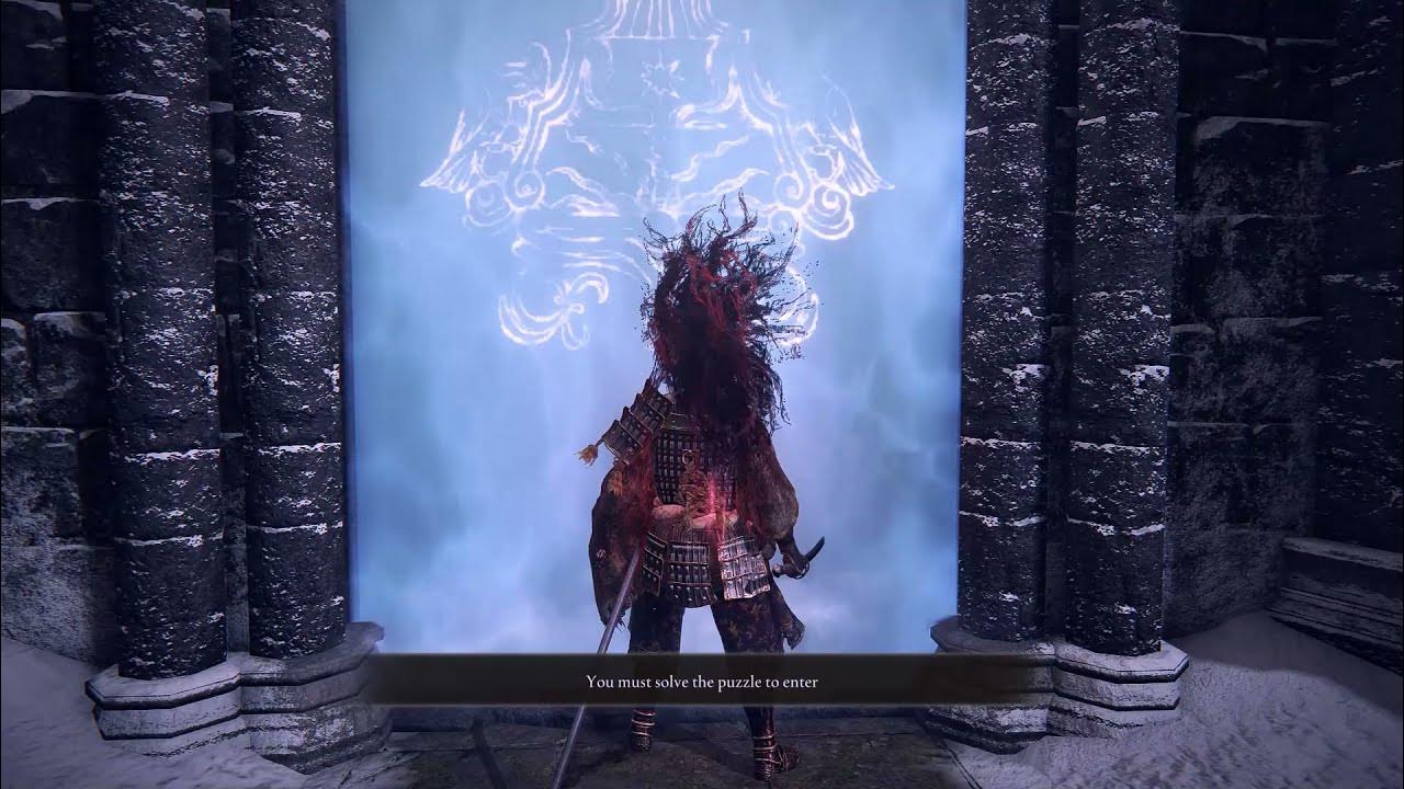 Elden Ring Falling Snow Marks Something Unseen How to Get Inside Heretical Rise YouTube