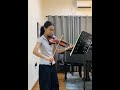 Violin: Allemande 2nd Mvt Sonata in D Minor. Piano: In the Groove by Mike Cornick