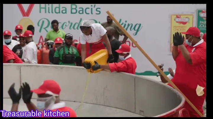 Hilda Baci Live Cooking Video Of The Largest Pot Of Jollof Rice, Gino Festival 🇳🇬🇳🇬🇳🇬 Nigeria