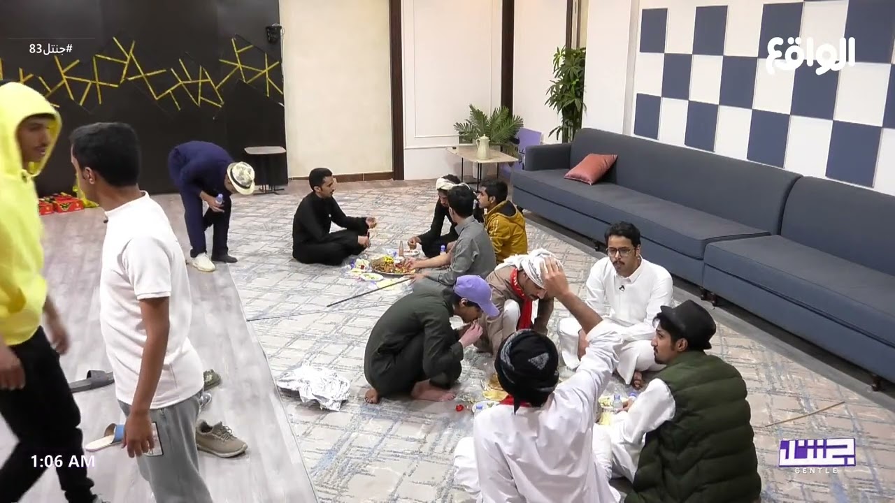 عشاء المتسابقين في الهنقر #جنتل83