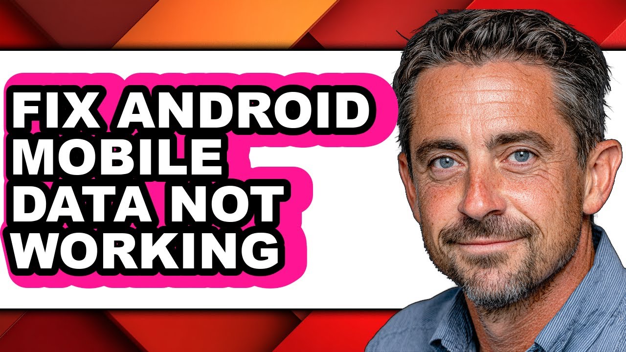 How to Fix Android Mobile Data Not Working (easy Method) - YouTube