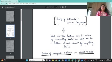 INTRODUCTION TO THEORY OF AUTOMATA AND FORMAL LANGUAGES[PART-1]