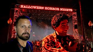 Our Halloween Horror Nights Spooky Date Night! | Private RIP Tour, Best Snack & M3GAN Flashmob!!