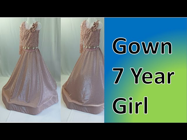 Size 7 Girl Clothes|sequined Lilac Evening Dress For Girls - Sleeveless  Formal Gown