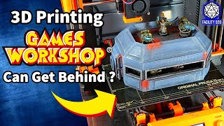 IS THIS 3D PRINTING GAMES WORKSHOP CAN GET BEHIND 3d Printing Miniatures and Terrain, Warhammer 40k
