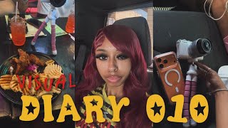 VISUAL DIARY 010 (FAIL) GIRL TALK| HAIR | FOOD.
