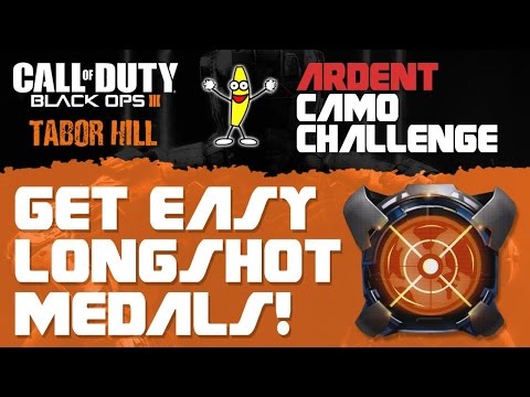 Black Ops 3: "How To Get Easy Longshot Medals" ("ARDENT CAMO CHALLENGE")