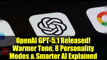OpenAI GPT-5.1 Released! Warmer Tone, 8 Personality Modes & Smarter AI Explained