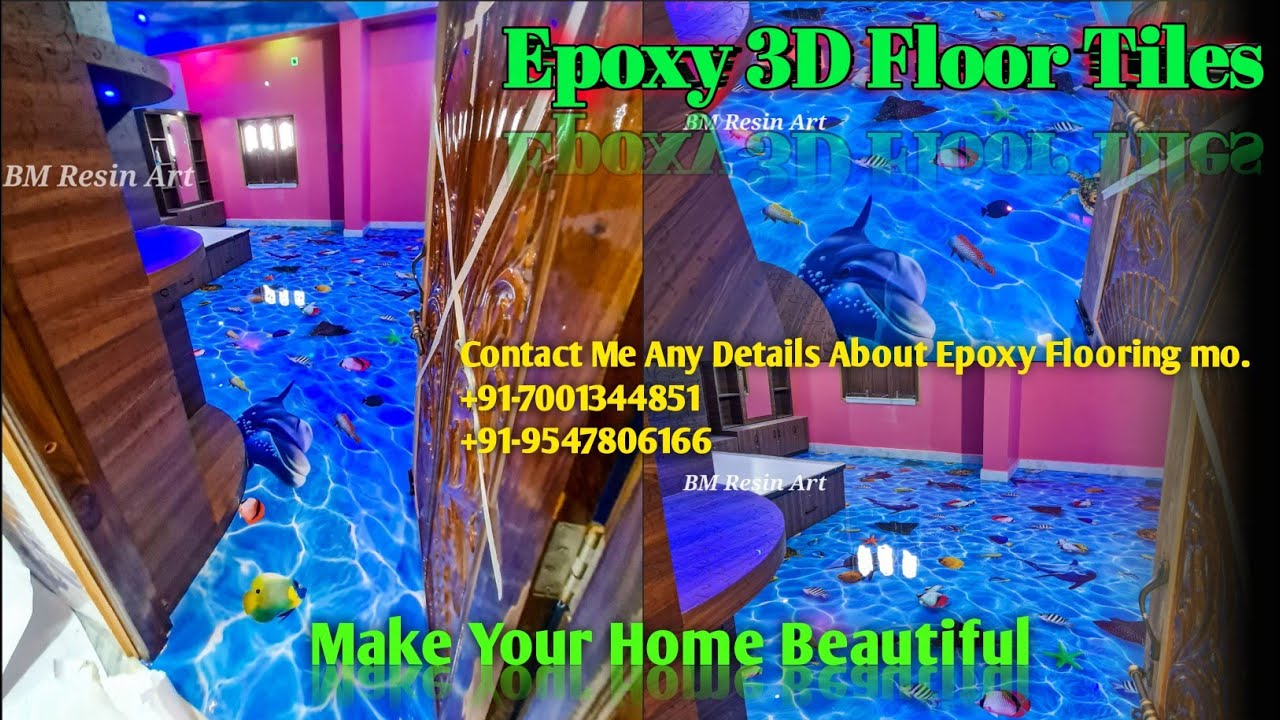 epoxy 3d floor installation/3d epoxy flooring in kolkata/3d flooring/3d flooring design in India