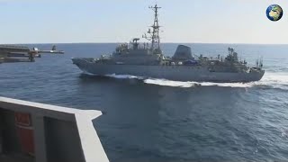 Видео сближения кораблей РФ и США в Аравийском море