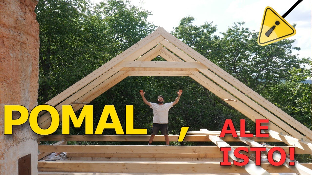 Stavba strechy na starom dome | Rekonštrukcia horárne svojpomocne |21|