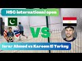 DIVING FROM THE FIRST RALLY | Israr Ahmed vs Kareem El Torkey