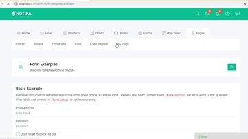 Dashboard Admin Template Bootstrap Gratis.100%