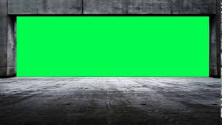 Greenscreen Sliding Door Garage