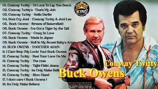 CONWAY TWITTY & BUCK OWENS Greatest Hits Collection - The Legend Country 60s 70s 80s