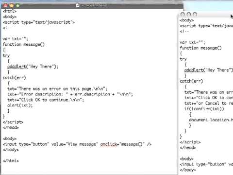 JS 4 U 17: Exception Handling