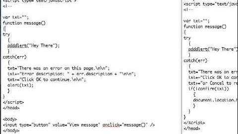 JS 4 U 17: Exception Handling